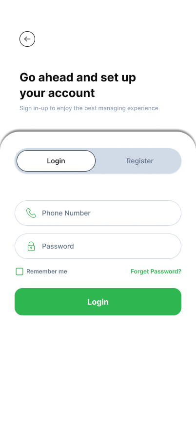 Login Experience